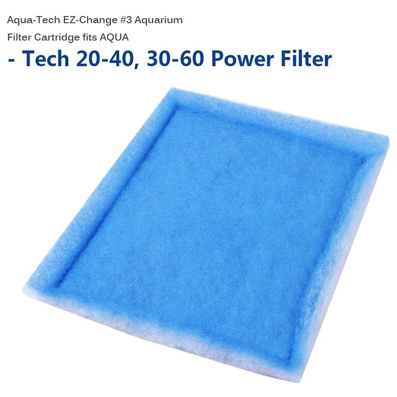 

10Pack Fish Tank Filter Aqua-Tech EZ-Change 3 Aquarium Filter s, Suitable for Aqua-Tech 20-40, 30-60 Power Filter