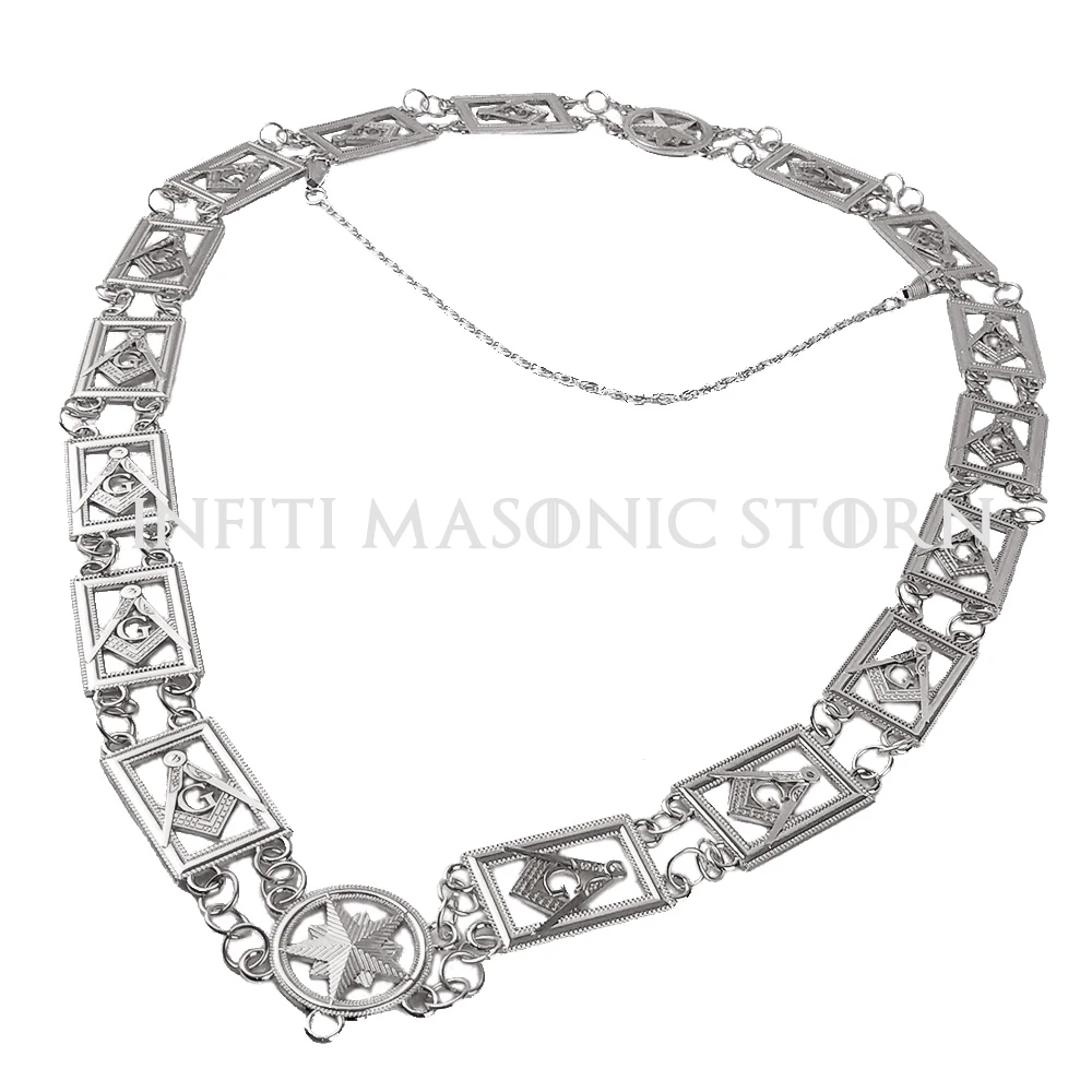 YL Master Mason Gold Metal Collar Chain Masonic Royal Arch Signmaster Custom Lodge Blue Official | Дом и сад