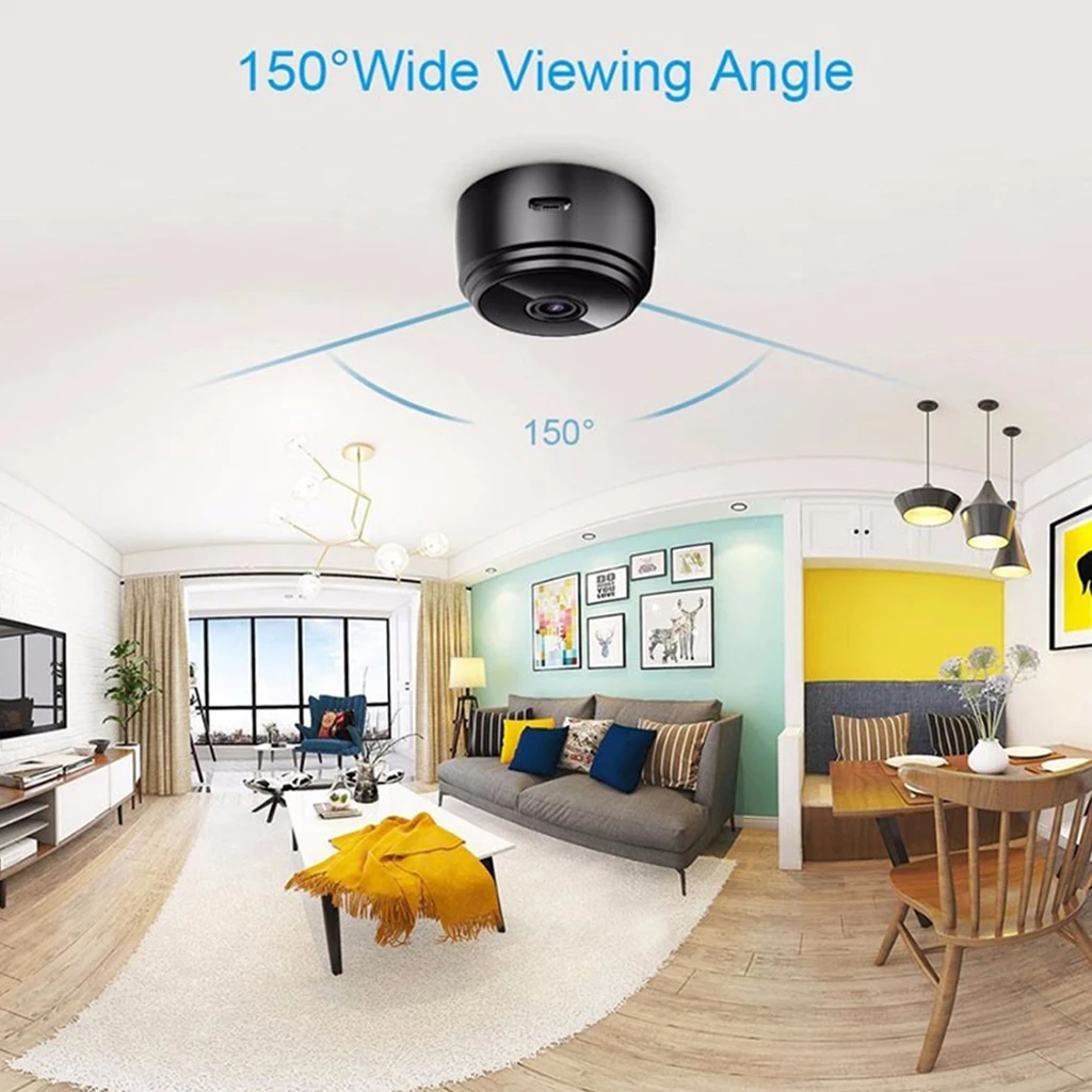 HD WIFI мини камера 1080P ночного видения микро камеры DVR беспроводная наблюдения