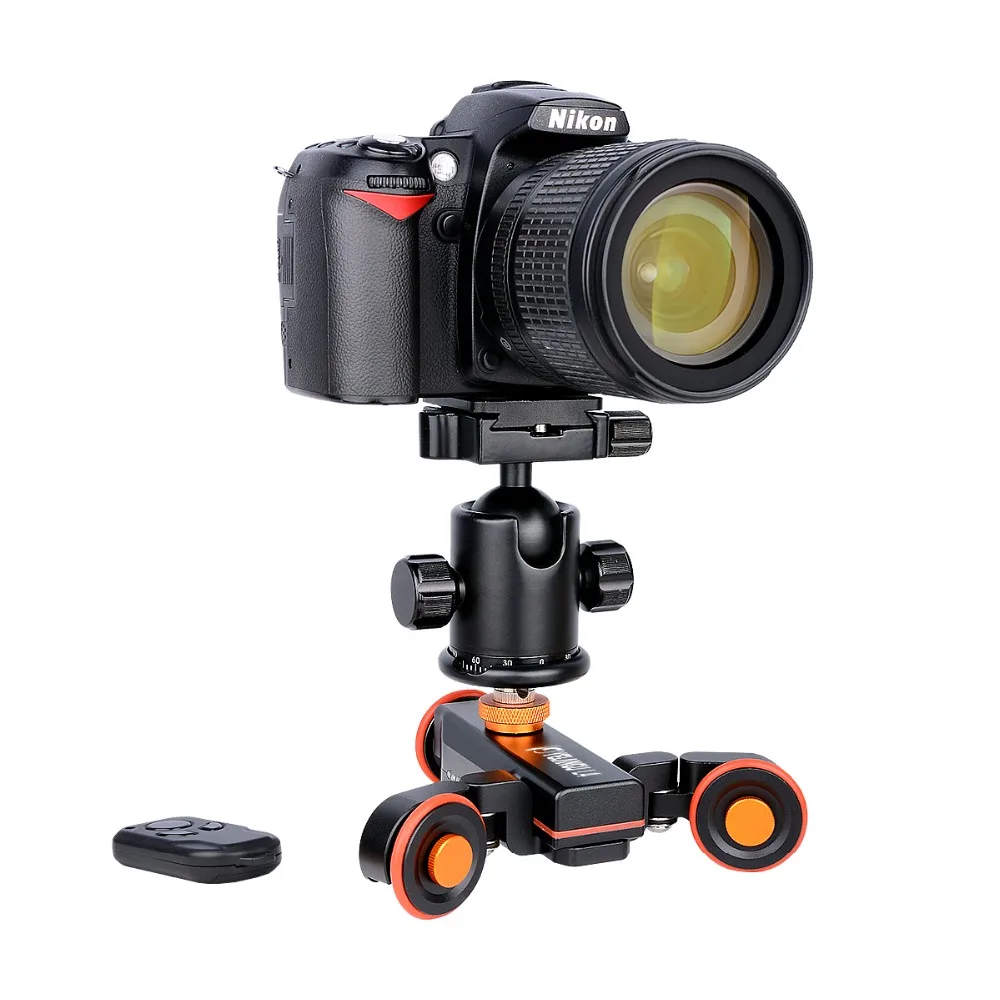 YELANGU Настольный Авто Долли прокатки слайдер Скейтер Электрический Autodolly с