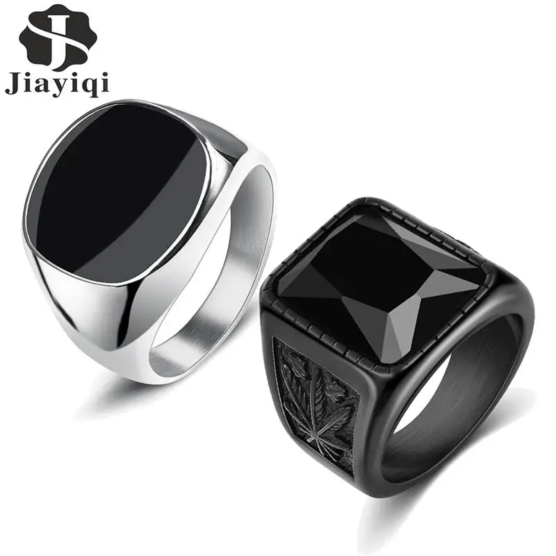 Мужское кольцо из титановой стали в стиле панк водонепроницаемые украшения