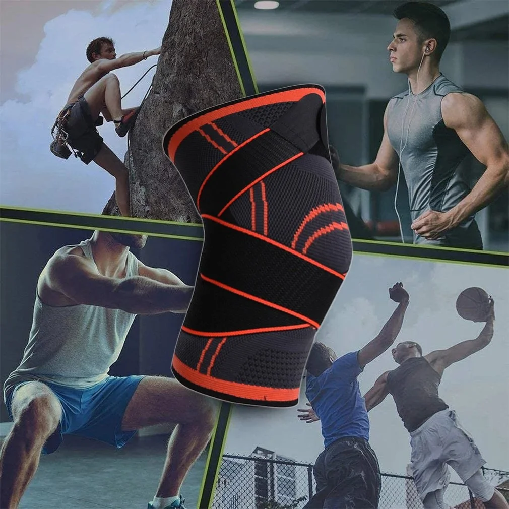 

1PCS Knee Pads Braces Sports Support Kneepad Leg Warmers Men Women for Arthritis Joints Protector Fitness Compression Sleeve