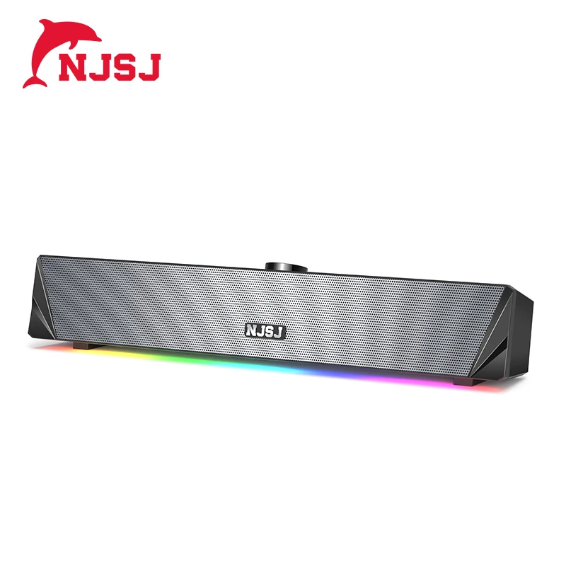 USB звуковая карта NJSJ RGB динамик кабель подключения подходит для ноутбука