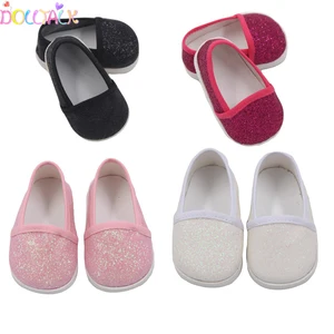 Кукла говорить американская Милая обувь для 18-дюймовой куклы 4 Цвета модные bjd, комплект одежды для новорожденных; 14 прост в использовании без шнурков; Женская обувь