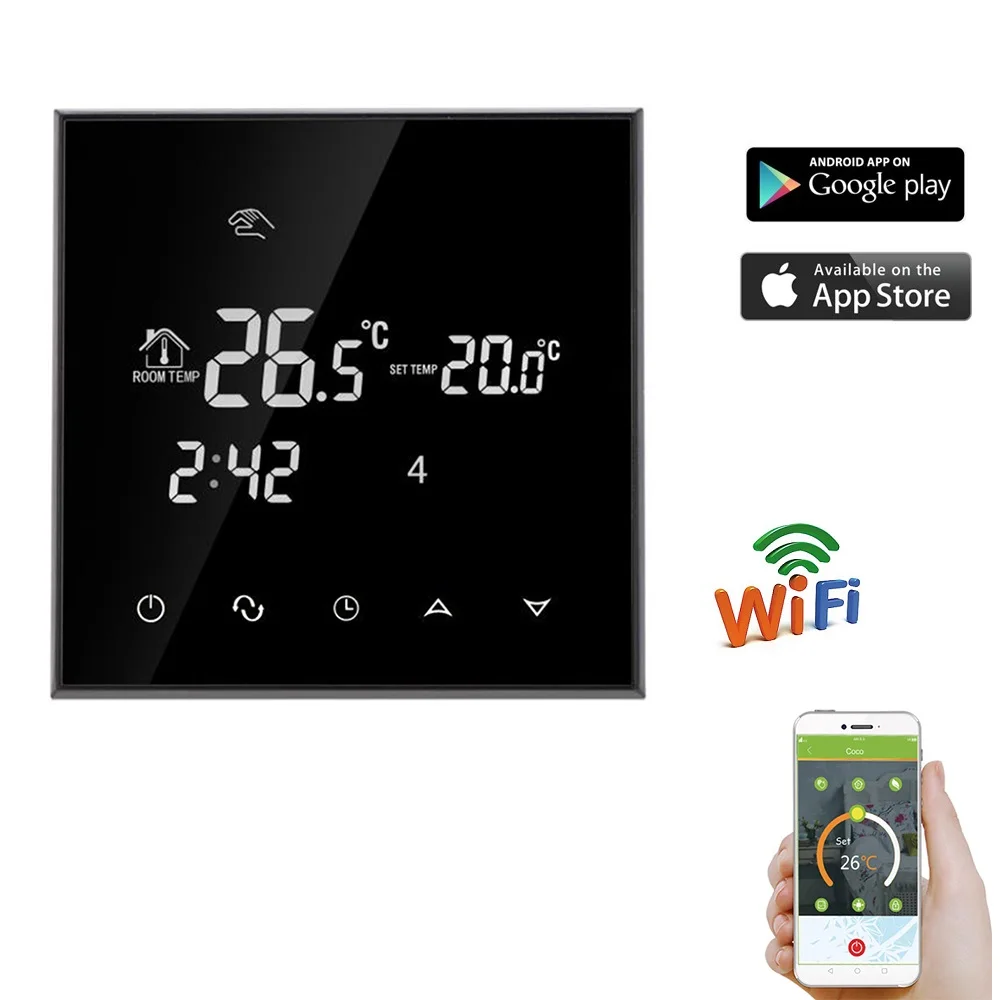 Термостат для теплого пола 220 В 16 А|Умная система управления температурой| |