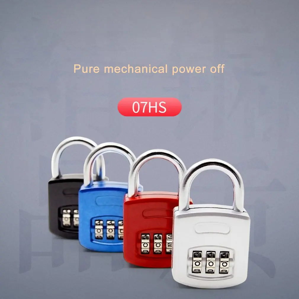 Замок кодовый промышленный из цинкового сплава для бассейнов и тренажерных