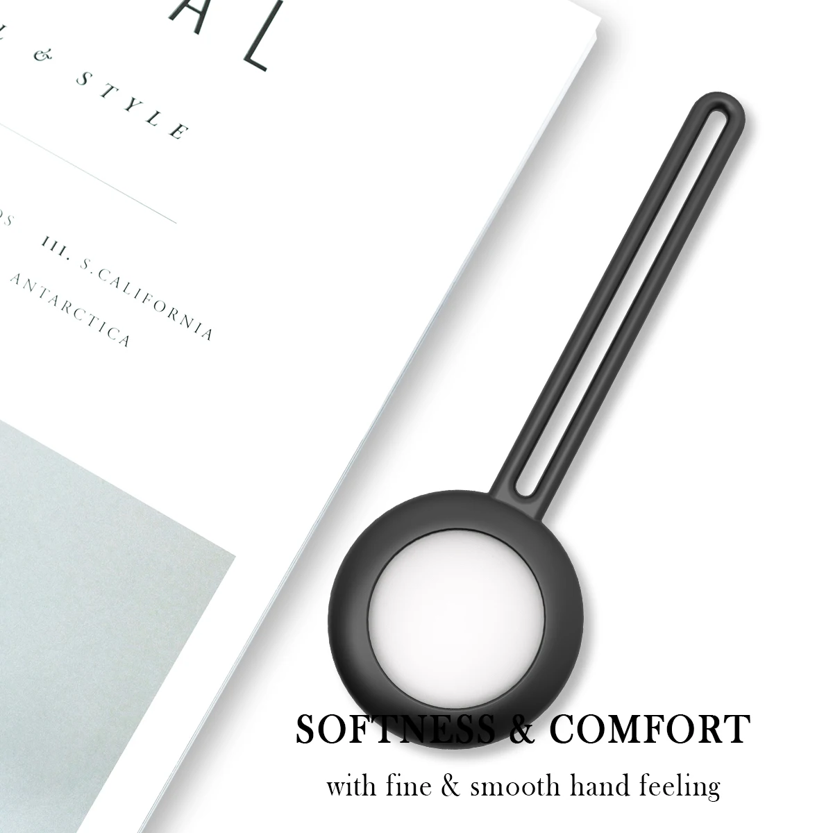 

for AirTags Case Silicone Protector Sweat-proof Anti-fall Anti-scratch Accessories Protector Shell for Airtags Locator case