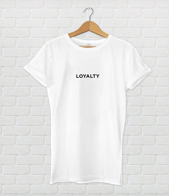 Футболка лояльности хипчудовище уличная одежда лояльность Кендрик Ламар