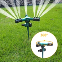 garden sprayer devices for irrigation 360 degree rotating lawn sprinkler automatic watering system for garden hose water sprayer
