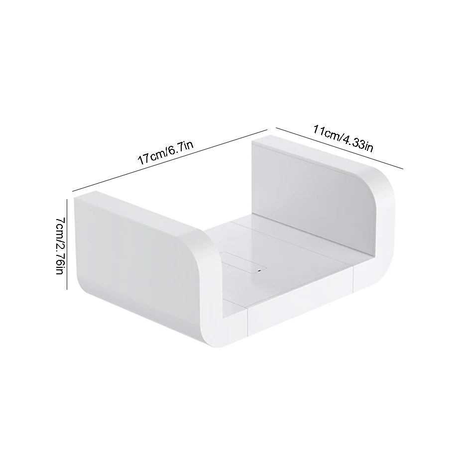Маленькая полка для хранения ванной комнаты настенный лоток в скандинавском