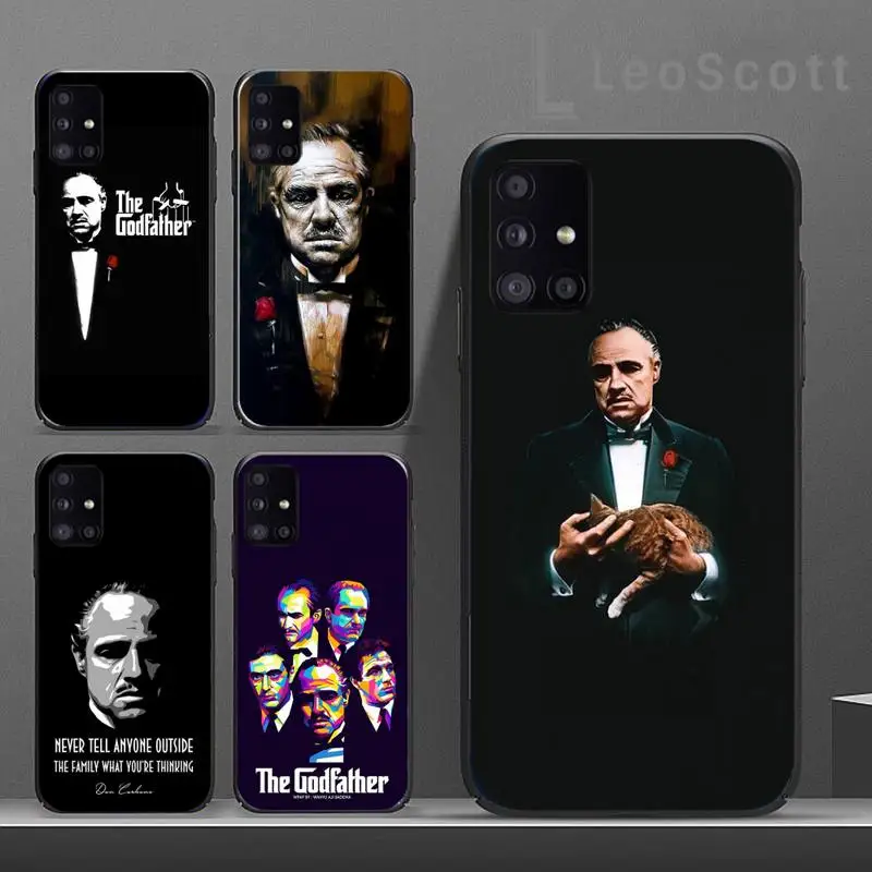

Colorful Godfather Marlon Brando Phone Case For Samsung S6 S7 edge S8 S9 S10 e plus A10 A50 A70 note8 J7 2017
