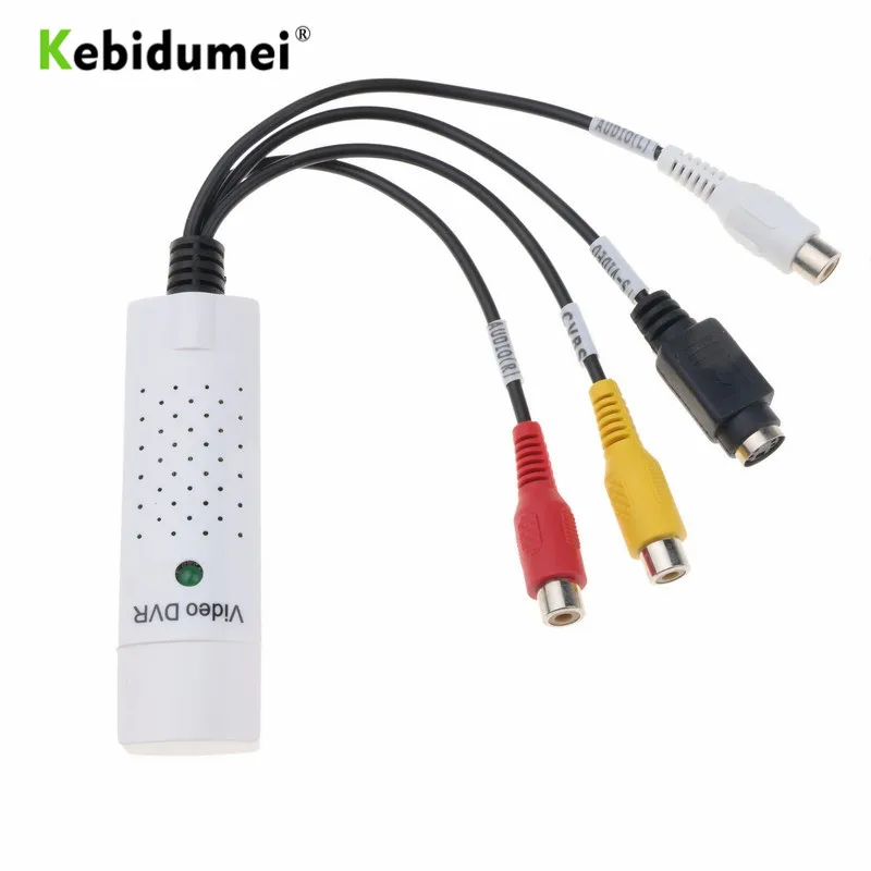Кепка Kebidumei USB 2 0 для ТВ/DVD/VHS/DVR USB/Type-C поддержка Win10 | Безопасность и защита
