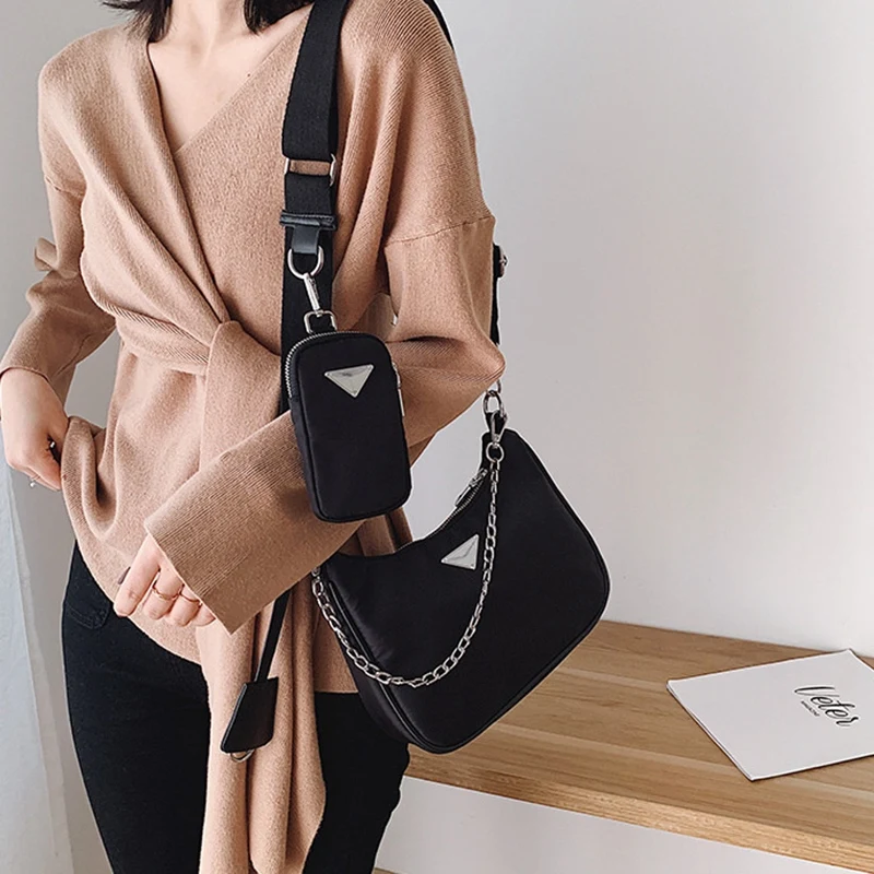 

Oxford Multiple Uses Purses Women Messenger Bag Fashion Retro Messenger Bag Casual Handbag Shoulder Bag