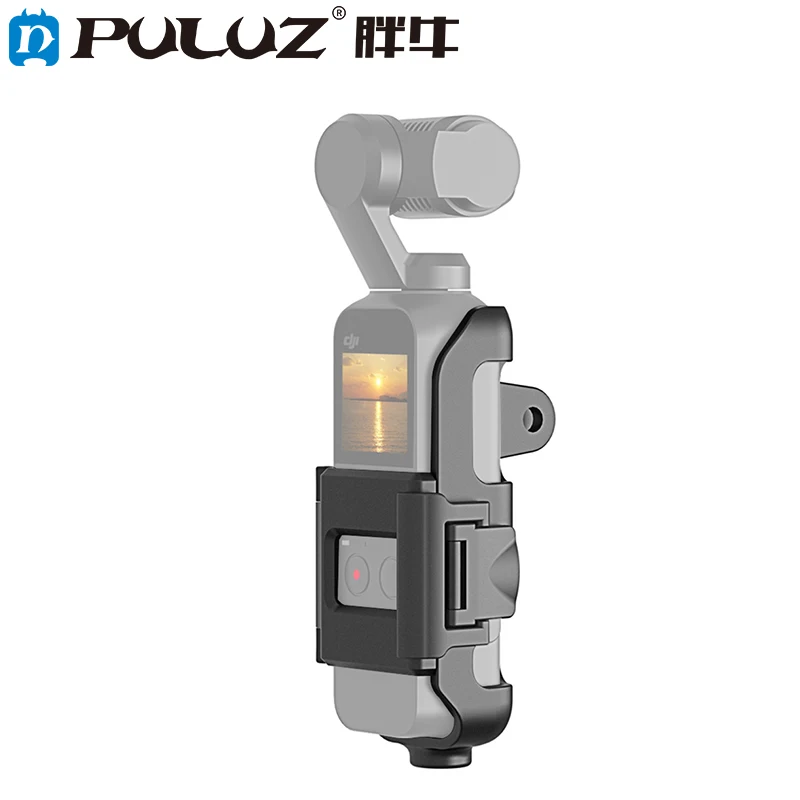 

PULUZ Quick Release OSMO Pocket Cage Housing Shell Protective Cover Bracket Frame for DJI OSMO Pocket Camera Cage Light Weight