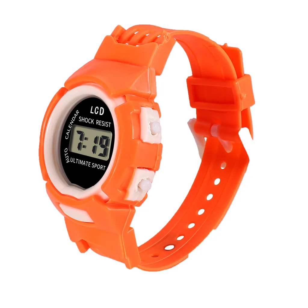 

Children Watch Sport Kids Watches Silicone Strap Waterproof Lcd Digital Watch For Kid Children Student Girl Boy Wristwatch Clock