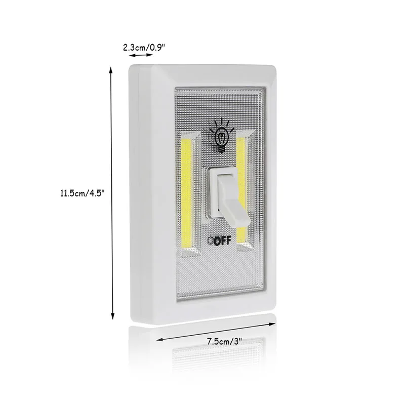COB led Новинка лампа Беспроводная комнатная настенная 4 шт. с питанием от