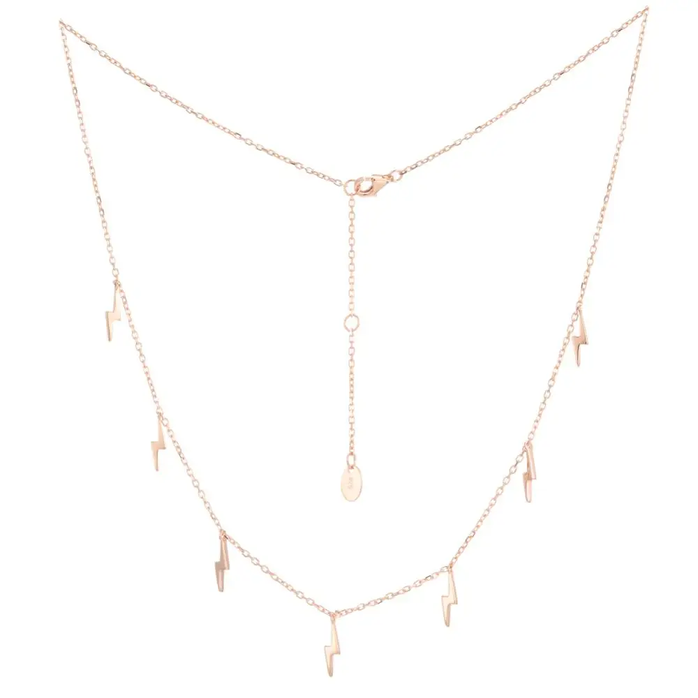 Женское Ожерелье из стерлингового серебра 925 пробы многослойное ожерелье с