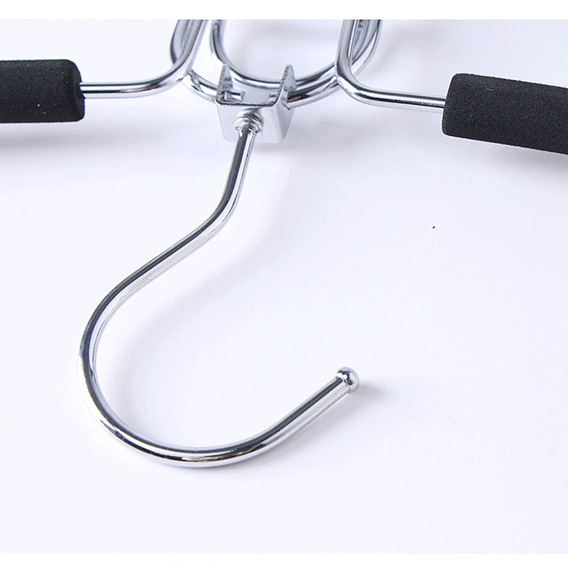 

5 Layer Clothes Drying Rack MultiFunctional Pants Hangers Holders Coats Jackets Storage Rack Stainless Steel Wardrobe Organizer