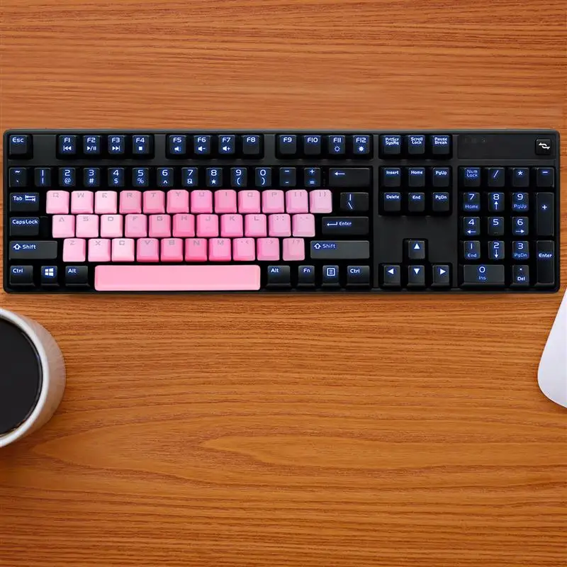 

1 set of Colorful Keyboard Key Cap Home Computer DIY Keycaps Kit Keyboard Supply