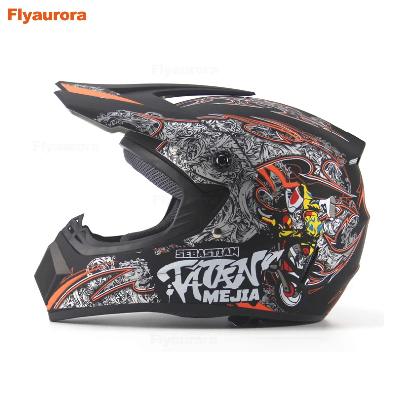Лидер продаж внедорожные шлемы горные Гонки Горный полный шлем rcycle moto cross casque capacete горные велосипедные шлемы