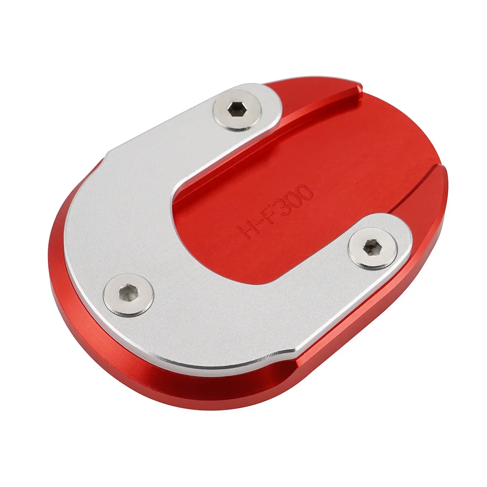 03 NICECNC мотоцикл Sidestand Pad T6061 алюминиевый анодированный Для FJR1300 2001 - Цвет: 03