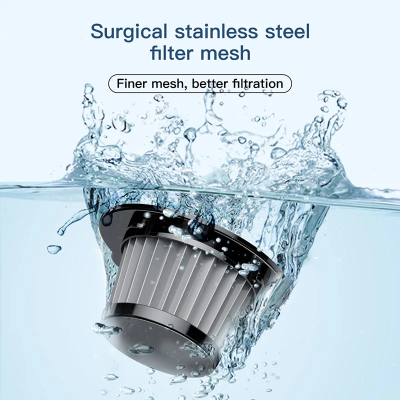 

Baseus Car Vacuum Cleaner 4000Pa 65W Handheld Portable Vacuum Cleaner Cleaner Interior Auto Accessories, for Home Desktop Clean