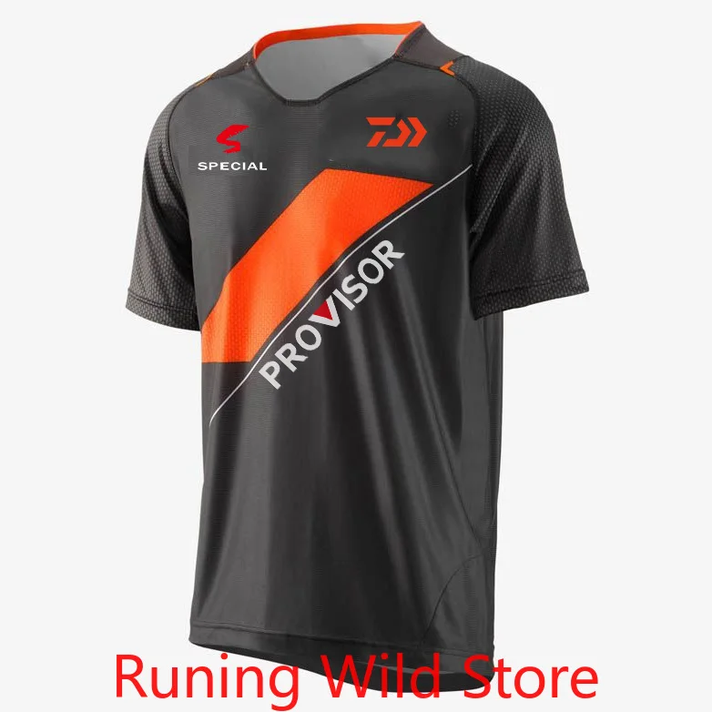 Одежда для рыбалки DAIWA летняя одежда быстросохнущая дышащая футболка с защитой