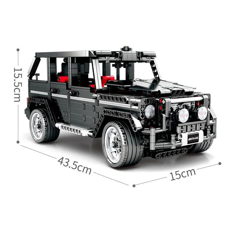 

Compatible Lepinings 1343Pcs Technic SUV G500 AWD Vehicles Car Fit Technic Car Model Building Blocks Bricks Toys For kids Gifts