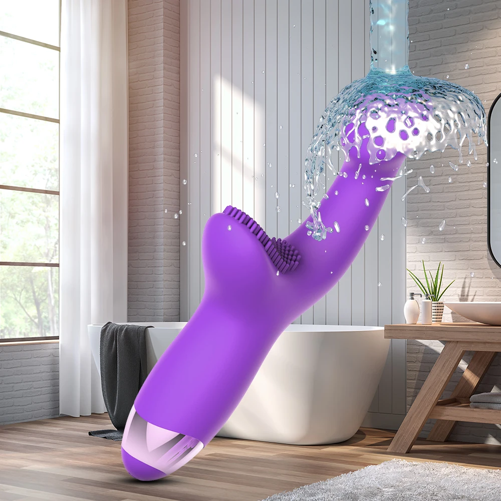 Двойной мотор G точки вагинальный стимулятор мягкий фаллоимитатор вибратор секс