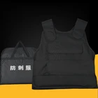 Высокопрочный стальной устойчивый к ударам Жилет Тактический Защитный Жилет защитная одежда для самообороны и огранки ножом