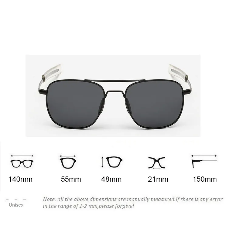 Солнцезащитные очки для мужчин и женщин UV 400 Классические поляризационные в