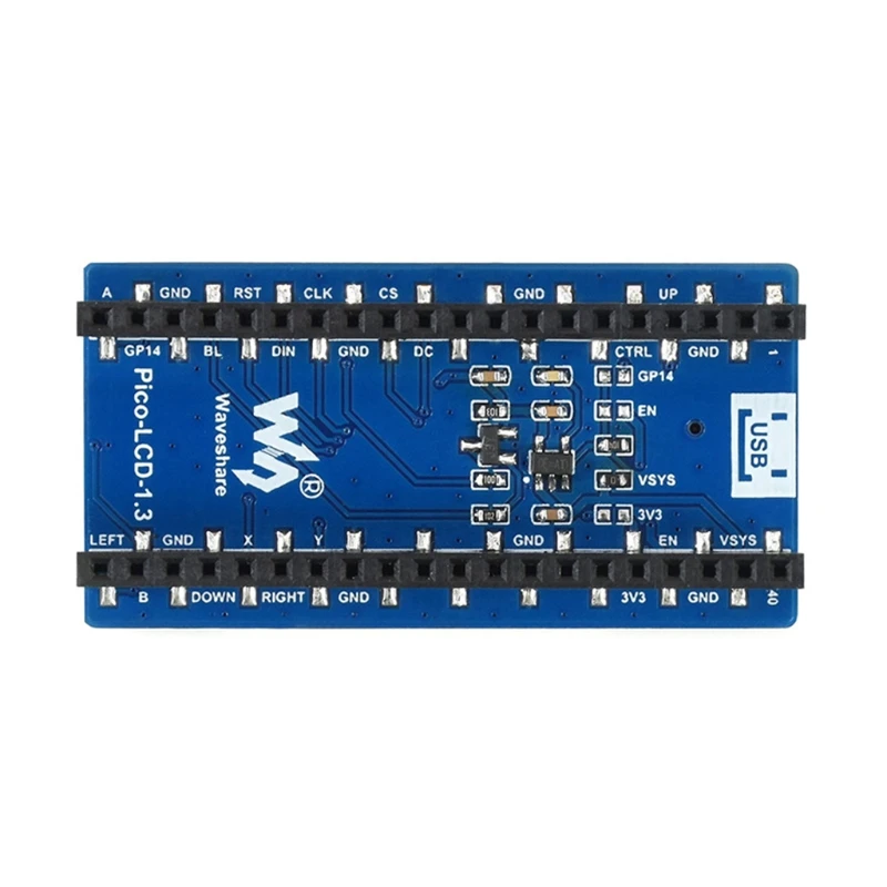 N84B 1.3Inch LCD Display IPS Screen Module Expansion Board 65K RGB Colored 240X240 Compatible with Pi Pico | Компьютеры и офис