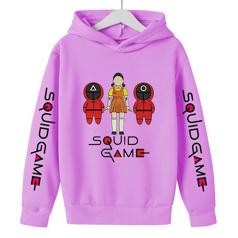

Squid Game Costume Hoodie 456 Sweatshirt 067 Jacket Cotton Fleece Casual Streetwear Pullover Squid Game Sweatshirt
