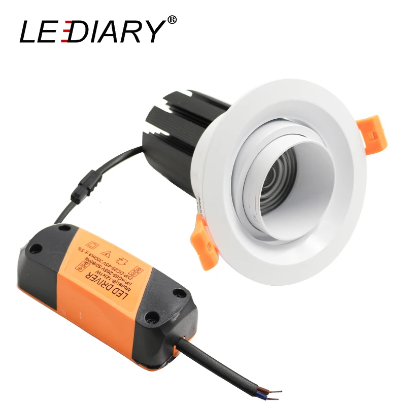 Светодиодный светильник COB круглые потолочные светильники 85-265 в 10 Вт 75 мм С