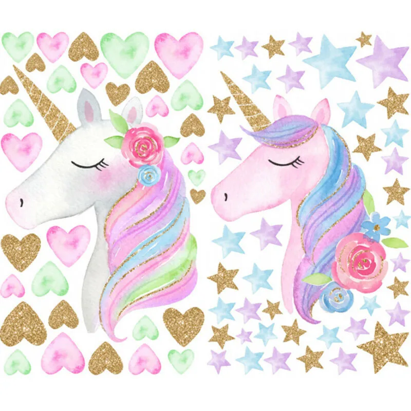 Настенная Наклейка для девочек спальни настенная наклейка художественный