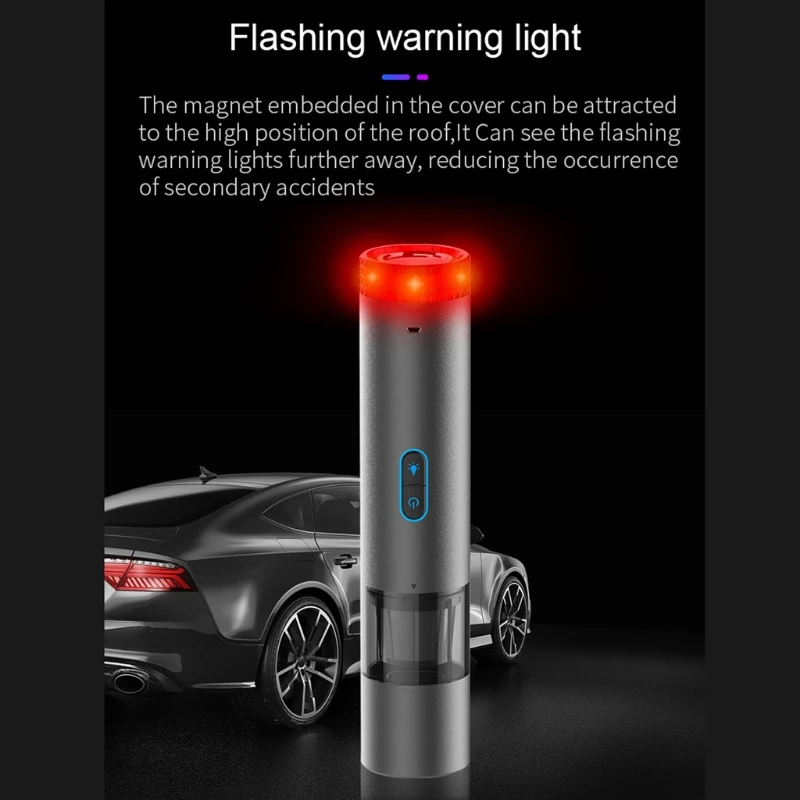 

Portable Car Vacuum Cleaner Wireless Handheld Vacuum Auto Accessories Kit for Detailing and Cleaning Car Interior & Home U1JE