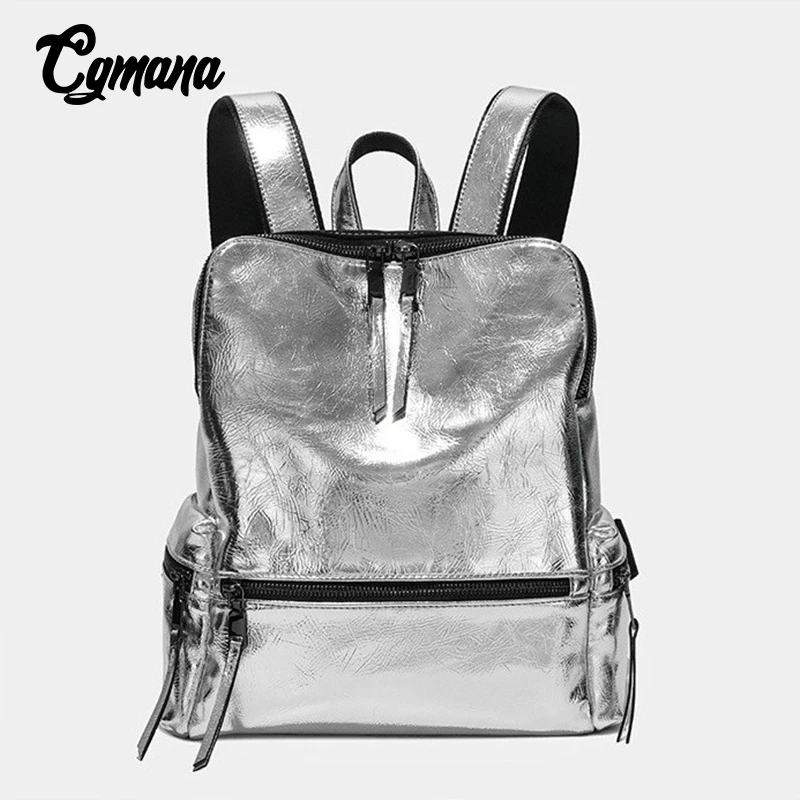 Блестящие женские рюкзаки вместительная школьная сумка для девочек подростков