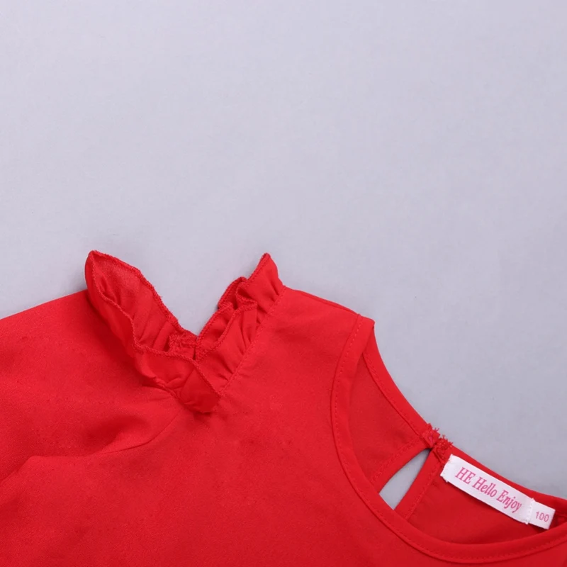 Новый повседневный комплект одежды осенний с юбкой для малышей футболка