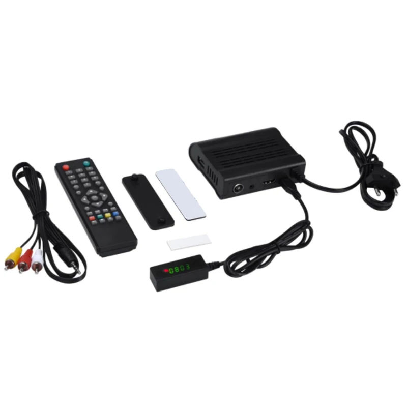 Цифровой ТВ-приемник DVB-T2 HD 1080P Приставка Smart Media Player приставка с европейской