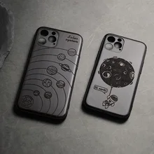 Elewood Wood Case For iPhone 11 12 13 Pro X XR XS Max SE 2020 7 8 Plus Luxury 3D Carved Cover Wooden Ebony Shell Protective Hull