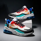 Новинка 2021, дышащая легкая мужская обувь, трендовые кроссовки, кроссовки с воздушной подушкой, повседневная обувь, Баскетбольная обувь