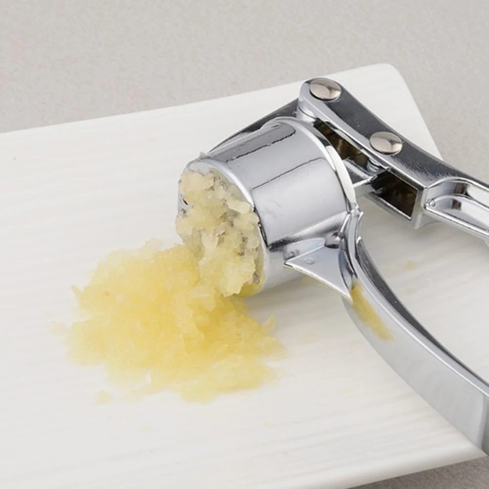 Пресс-дробилка для чеснока измельчитель приспособление резки имбиря домашний