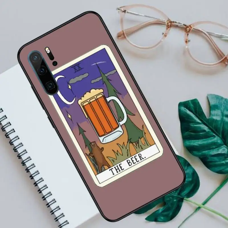 

Egypt mysterious Tarot Divination Phone Cases For Huawei honor Mate P 10 20 30 40 Pro 10i 9 10 20 8 x Lite Luxury brand shell