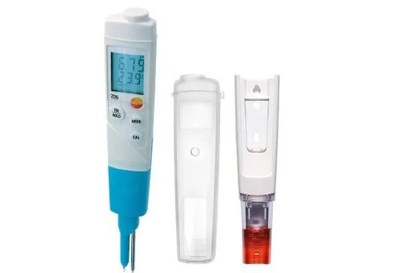 Прибор для измерения PH Testo 206 PH2 тестер жидкостей 0563 2062|ph meter|ph meter testerph tester |