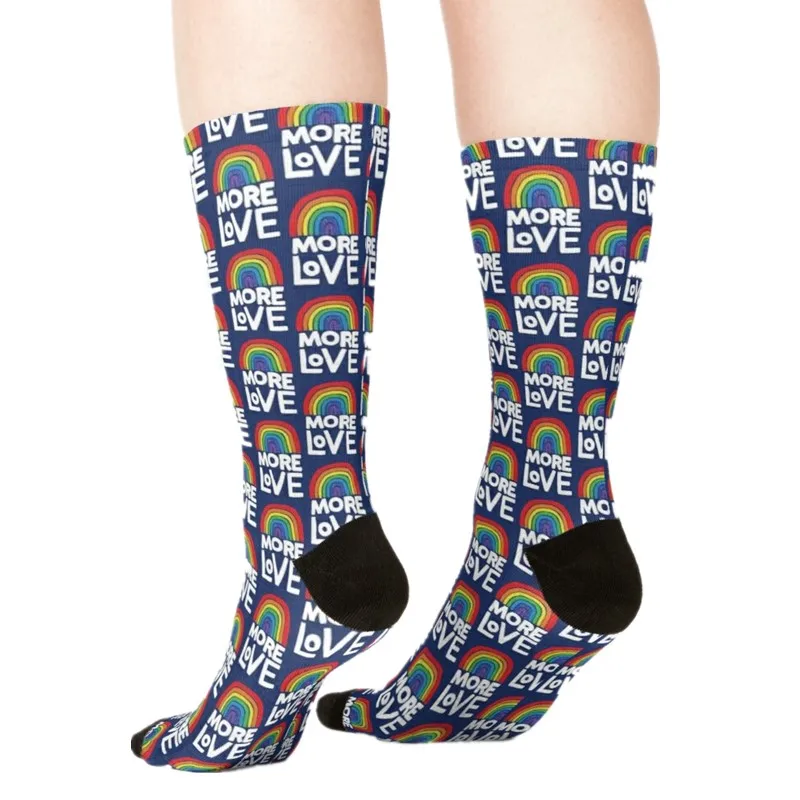 

2021 Women's socks kawaii art Mount Kilimanjaro Printed Socks Women harajuku Happy Funny Novelty cute girl gift Socks for women