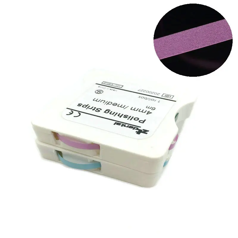 6 м/рулон фильцы зуботехнические полировочные полосы диаметр 4 мм набор для