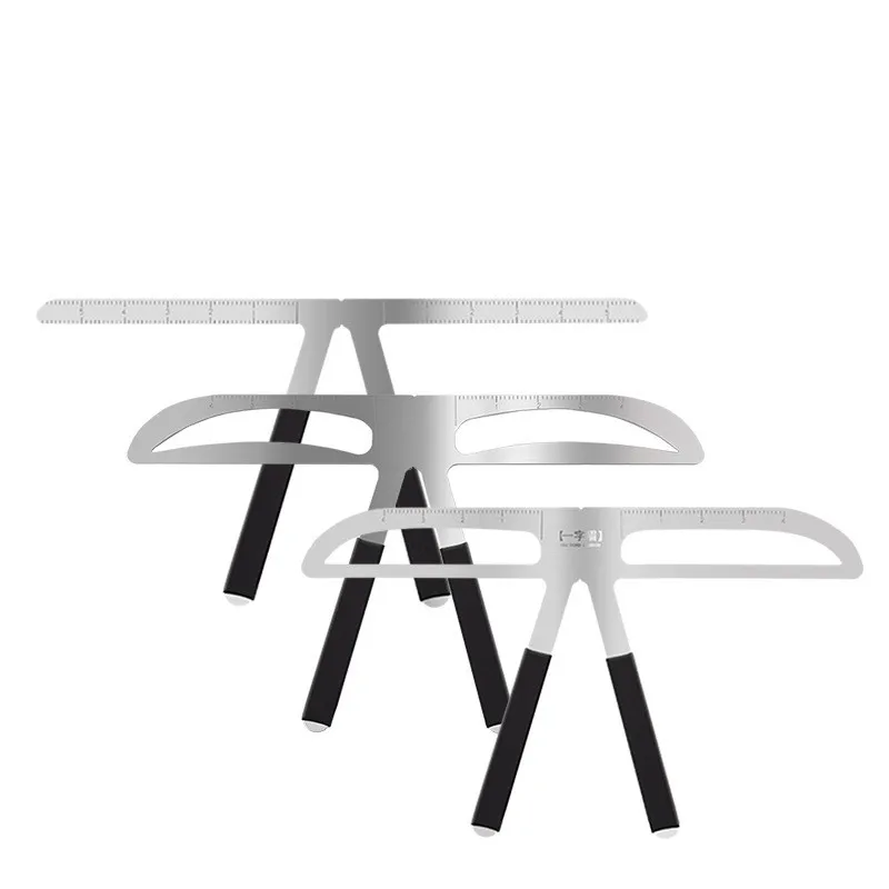 

Eyebrow Tattoo Permanent Makeup Ruler Eyebrow Stencil Rule Reusable Template Definition Position MeasureTools Eyebrow Enhancers