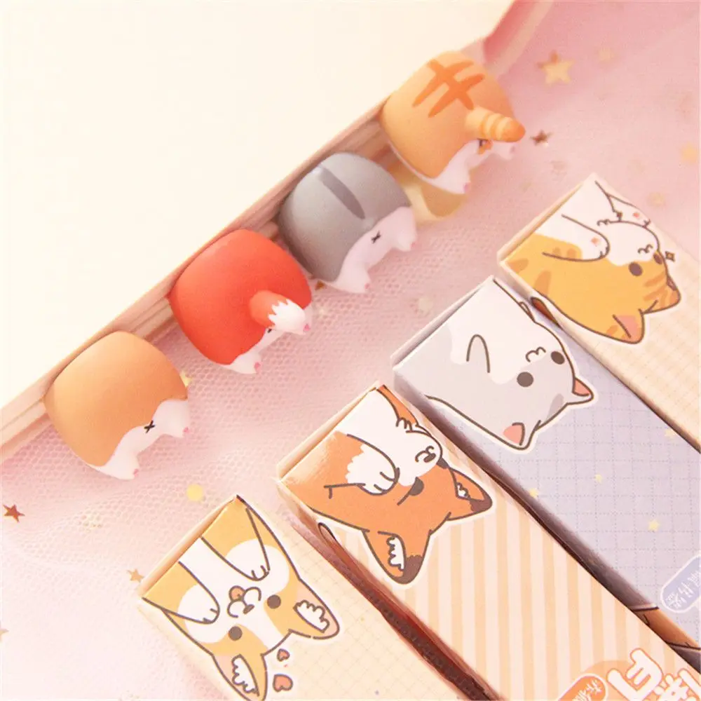 1 шт. мультяшный щенок попка Закладка милое животное прикладом Kawaii Канцелярские