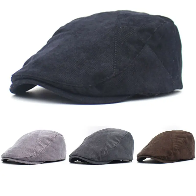 Новые мужские женские хлопковые вельветовые береты/газетные шапки/шапки Dr