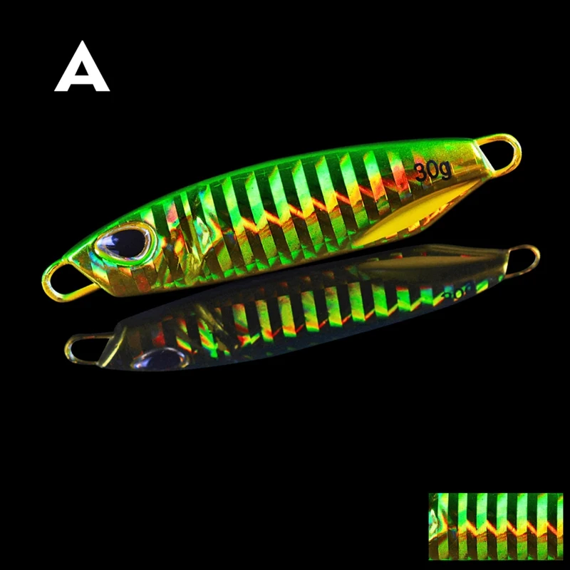 

10/15/20/30/40/50g Fishing Lure Artificial Bait Without Hooks Reusable Metal Sinking Casting Lure Jigging Spoon Fishing supplies